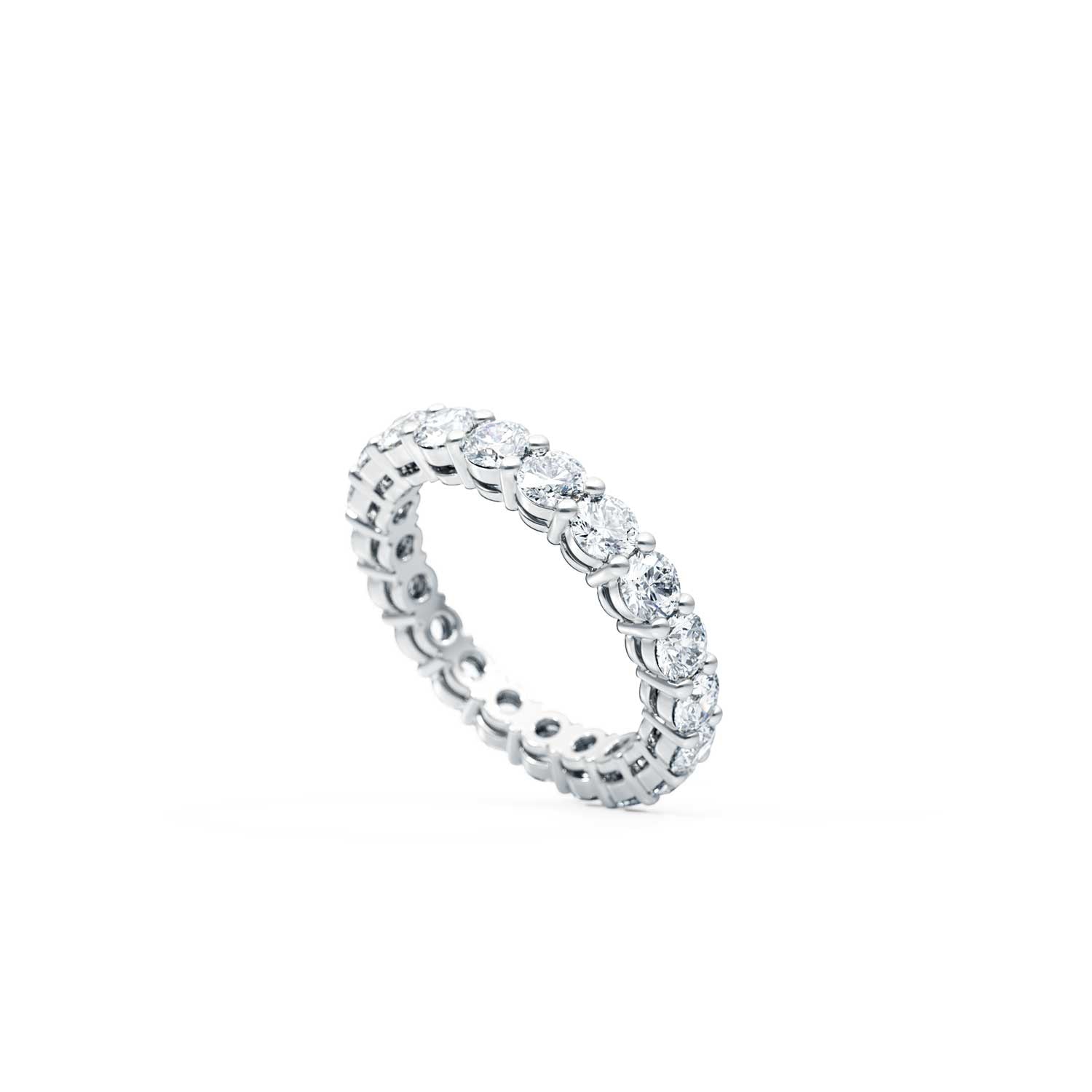 1.8ct Diamond Eternity Band Ring in 18K White Gold