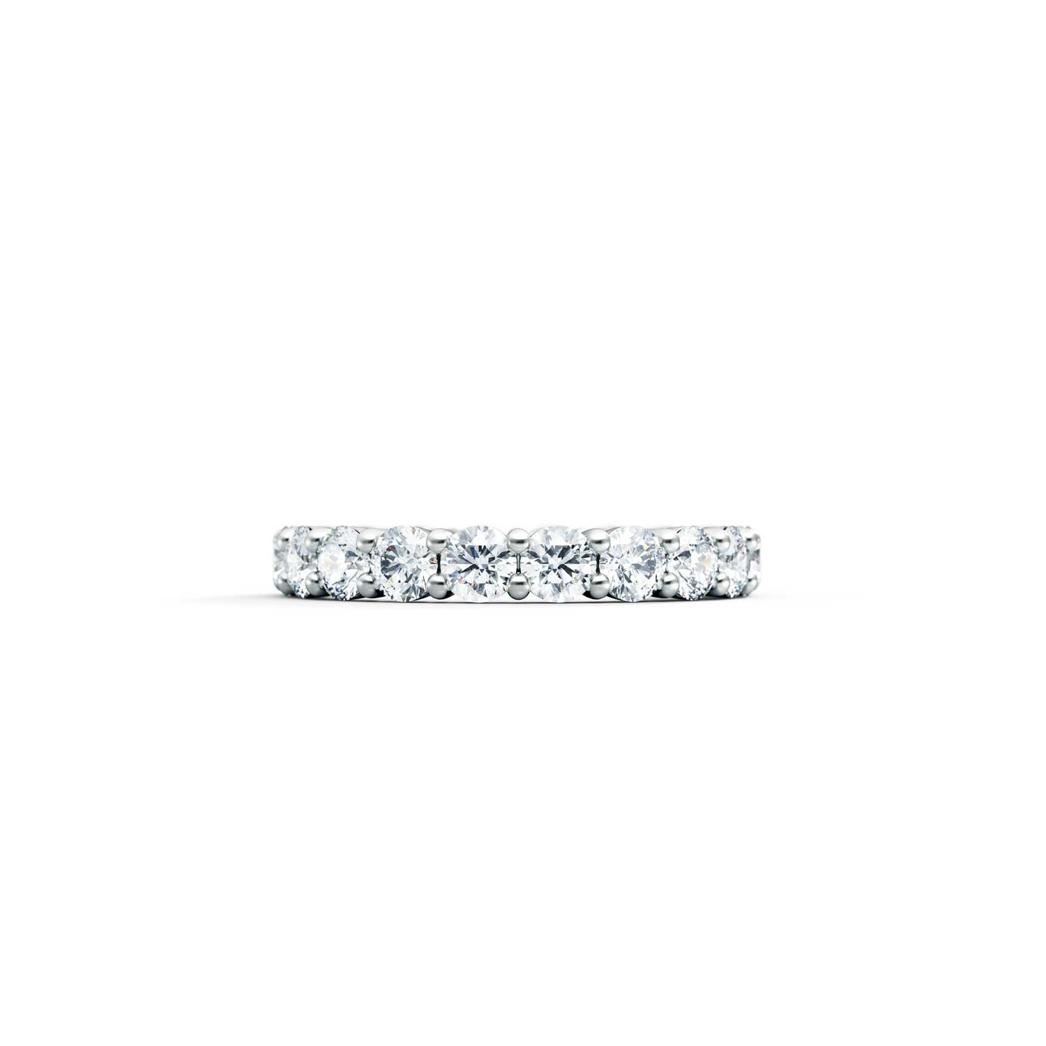 Diamond-Eternity-Band-Ring-3mm-18K-White-Gold