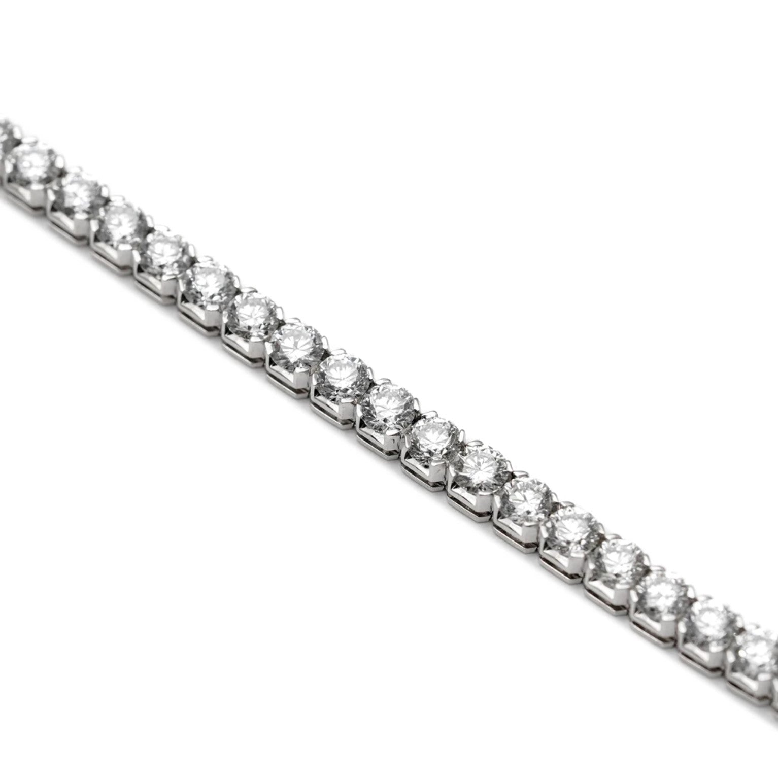 7.50ct Diamond Tennis Bracelet in 18K White Gold