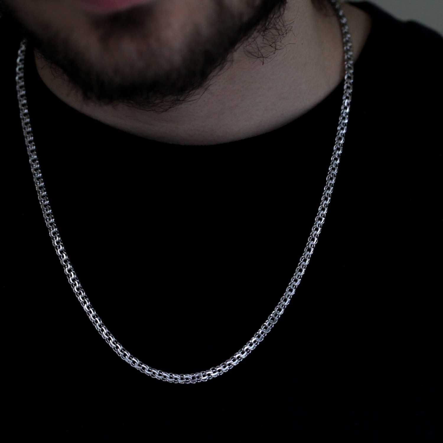 Platinum on sale neck chain